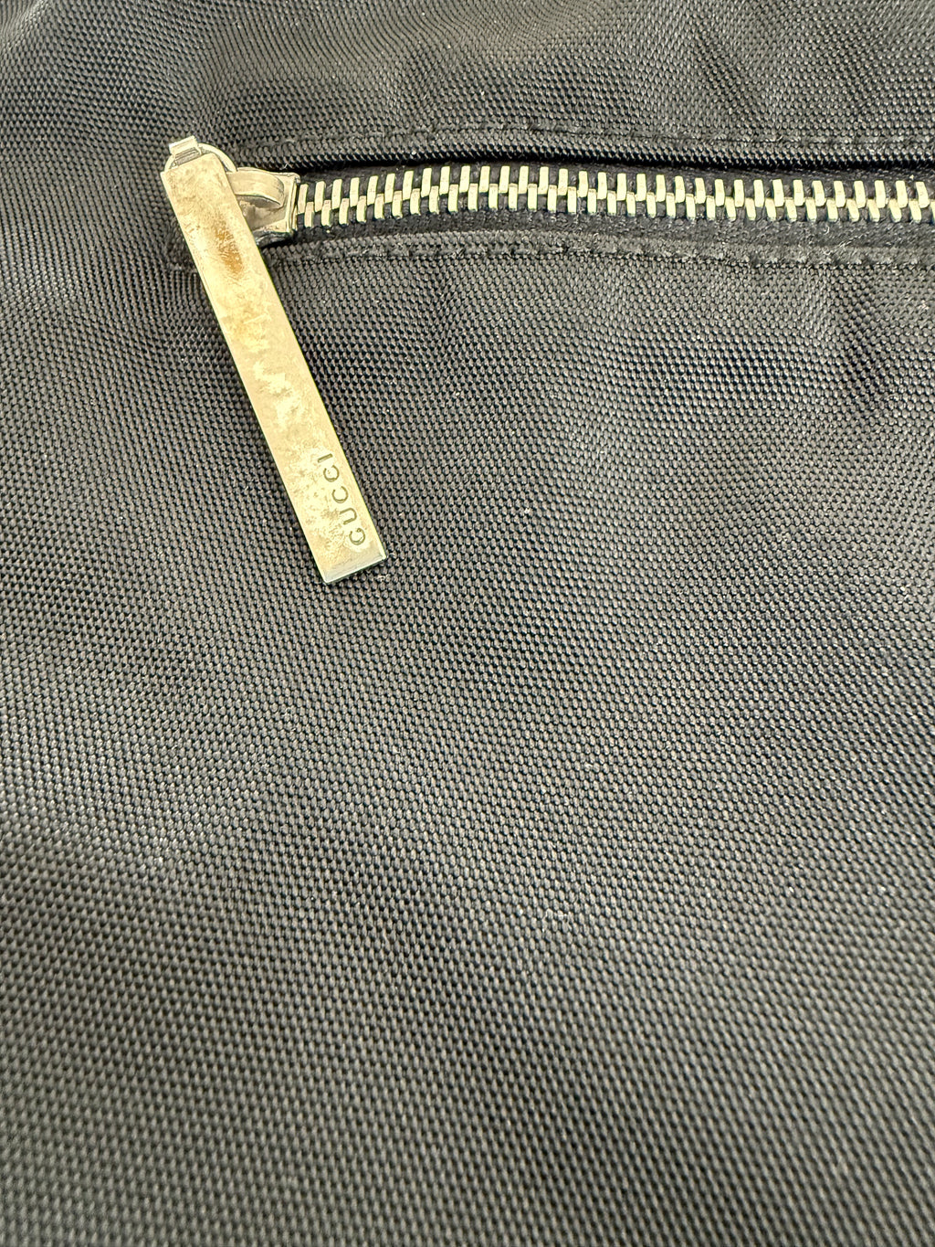 Gucci Black Nylon Shoulder Bag