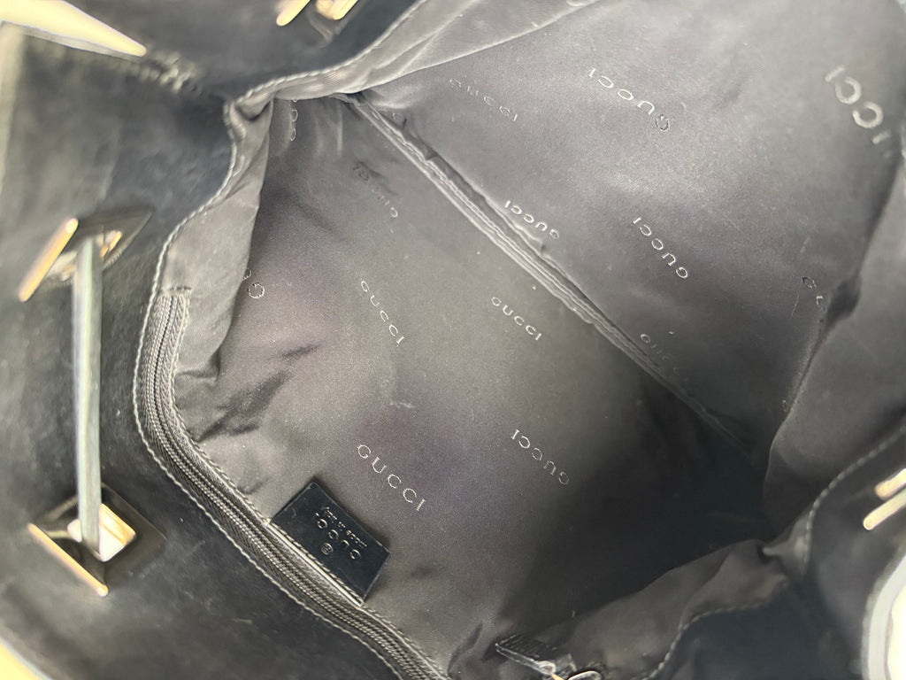 Gucci Black Nylon Shoulder Bag