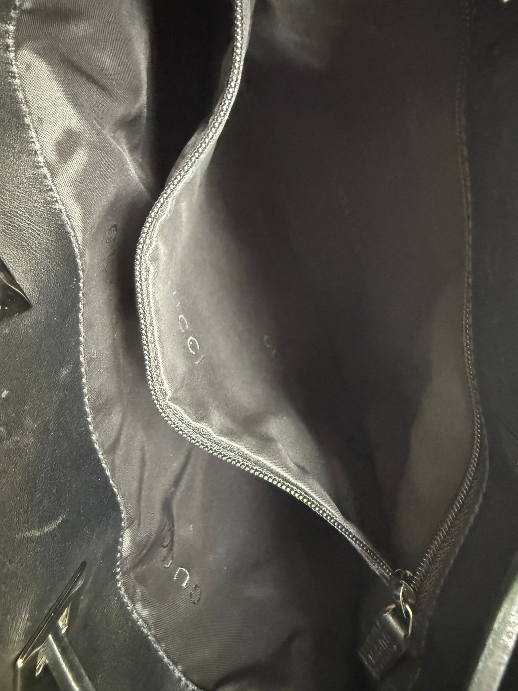 Gucci Black Nylon Shoulder Bag