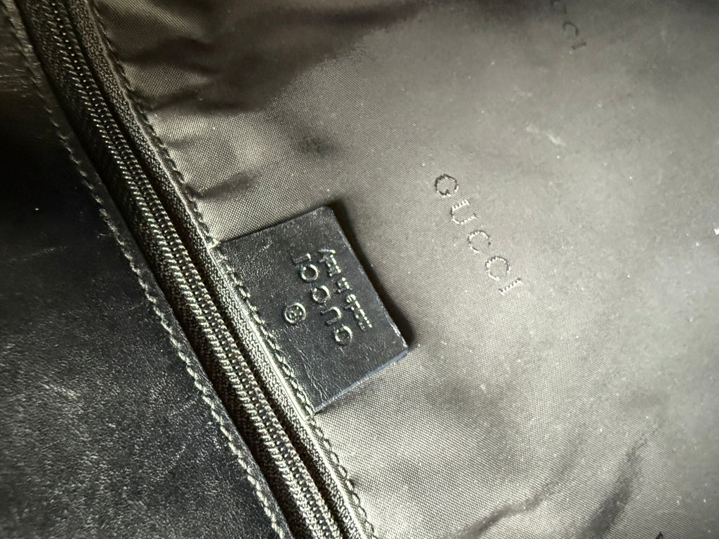Gucci Black Nylon Shoulder Bag