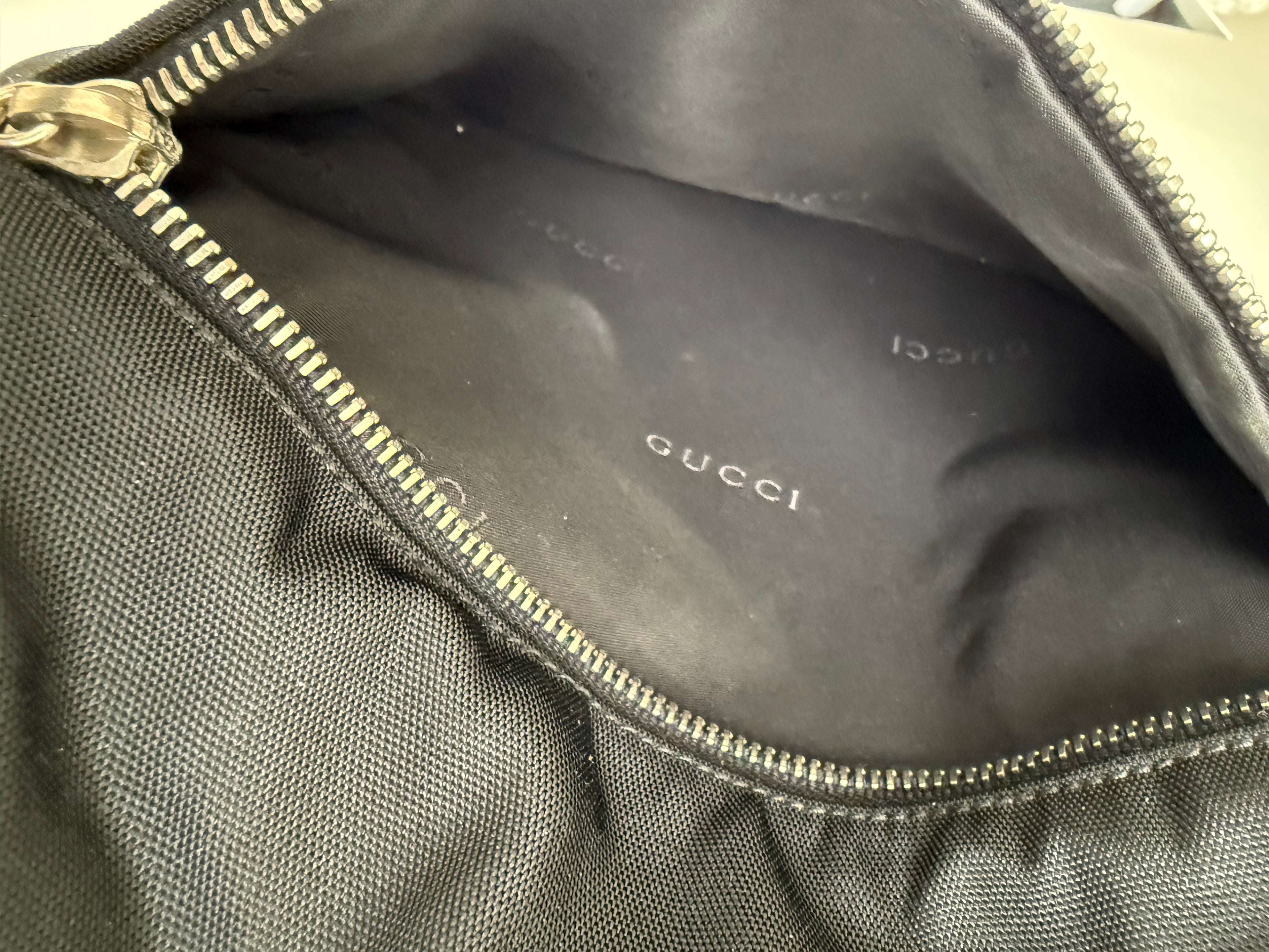 Gucci Black Nylon Shoulder Bag