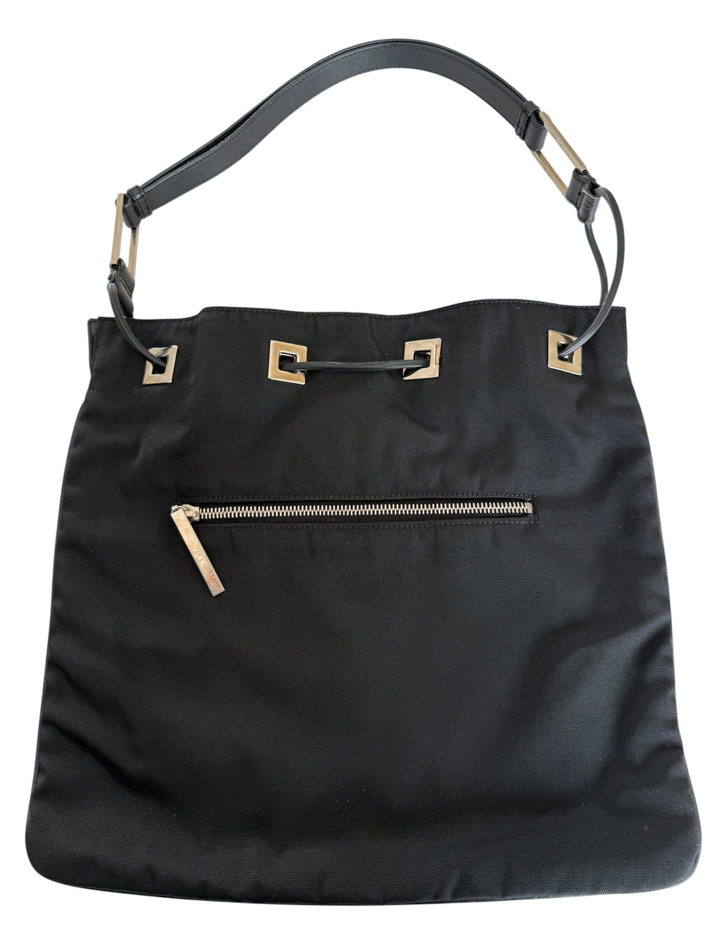Gucci Black Nylon Shoulder Bag