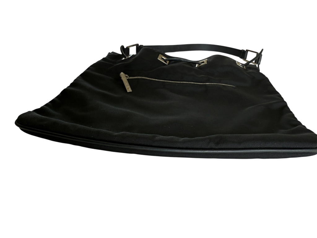 Gucci Black Nylon Shoulder Bag