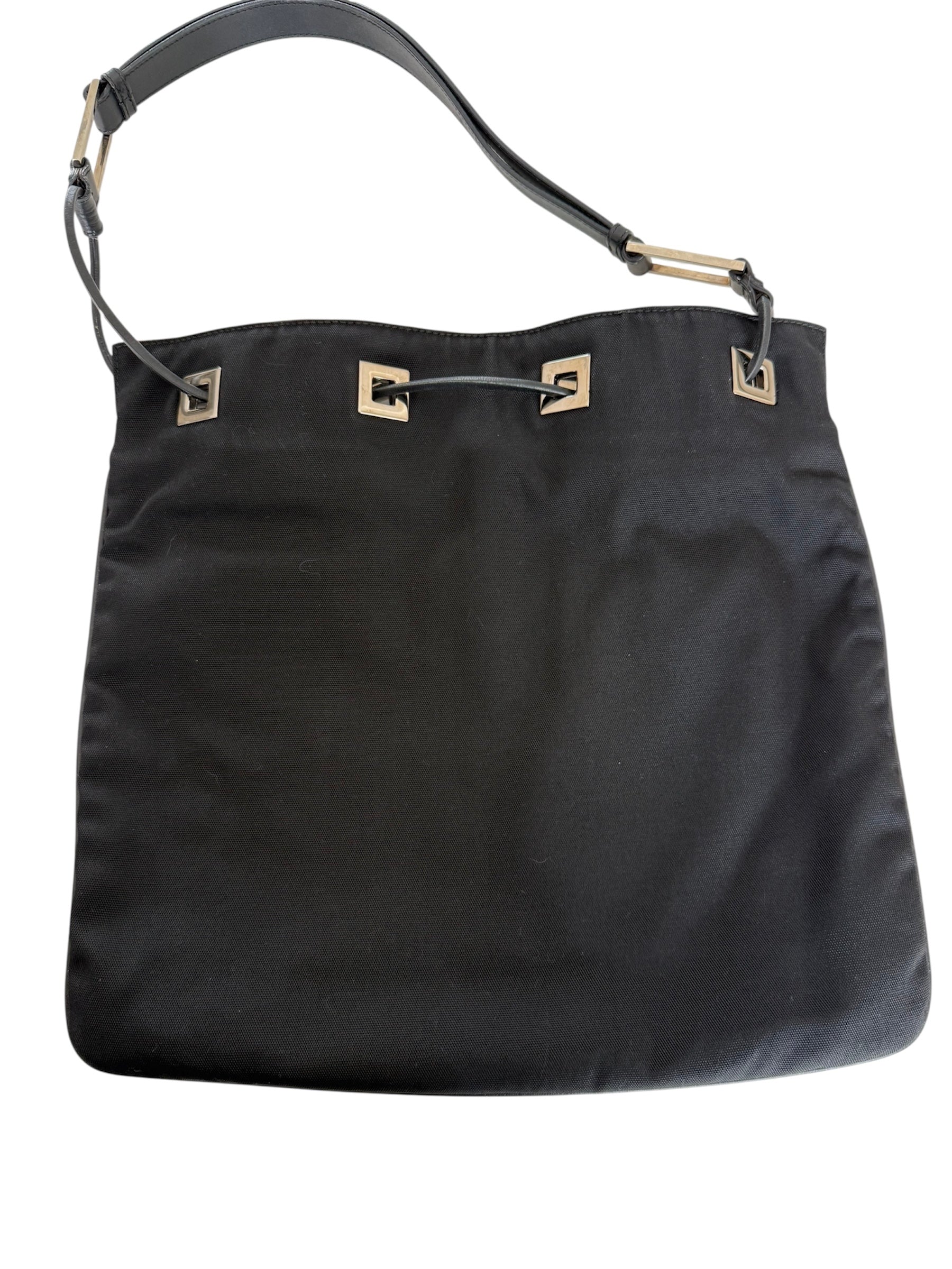 Gucci Black Nylon Shoulder Bag