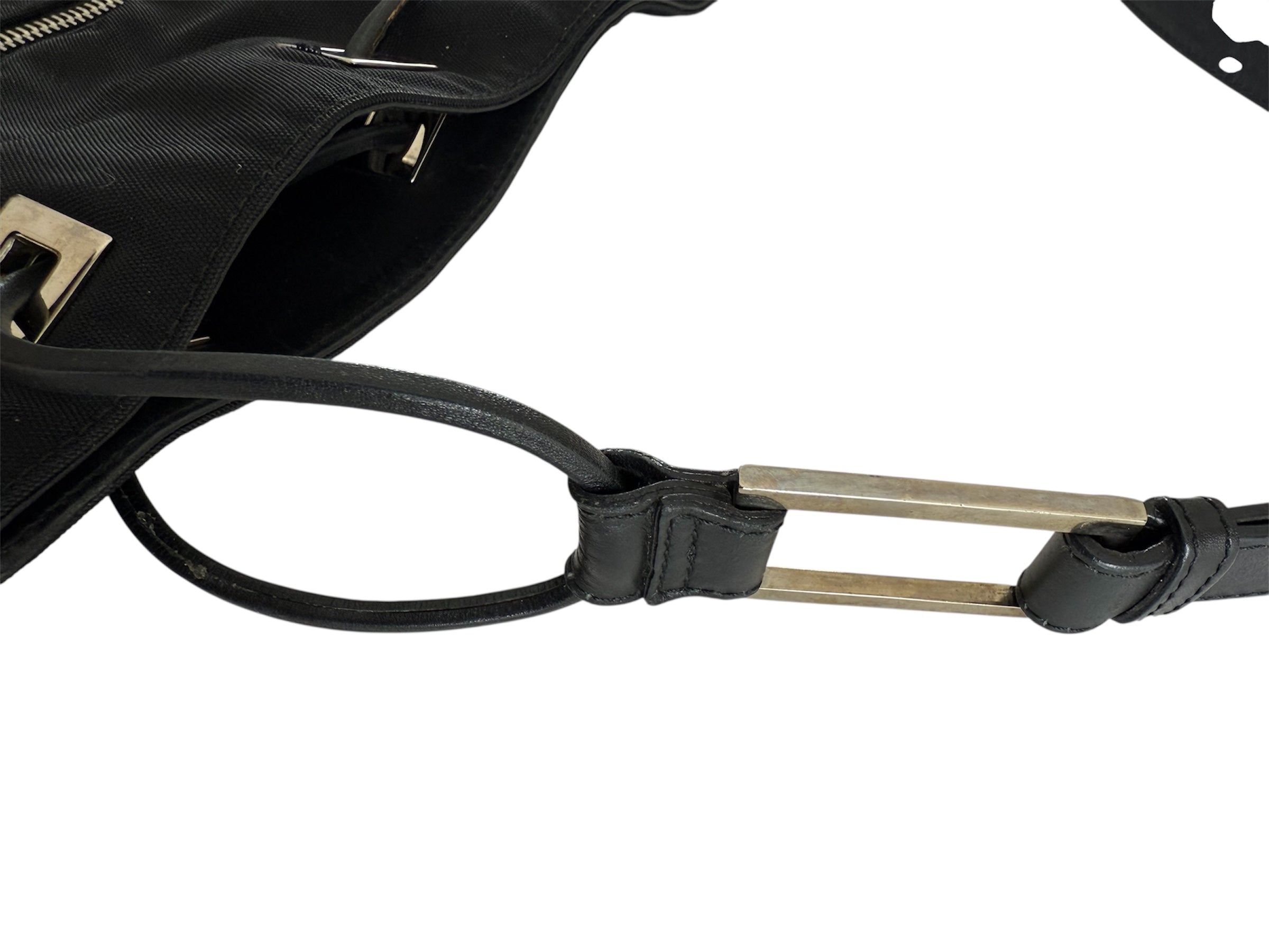 Gucci Black Nylon Shoulder Bag