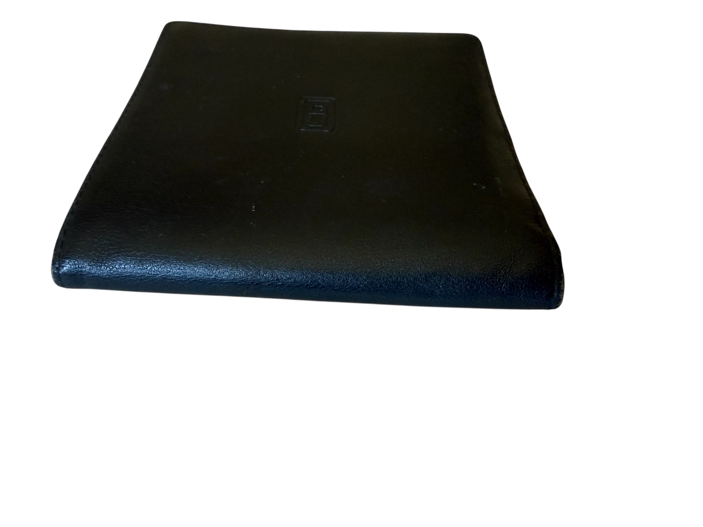 Christian Dior Black Leather Bifold Wallet