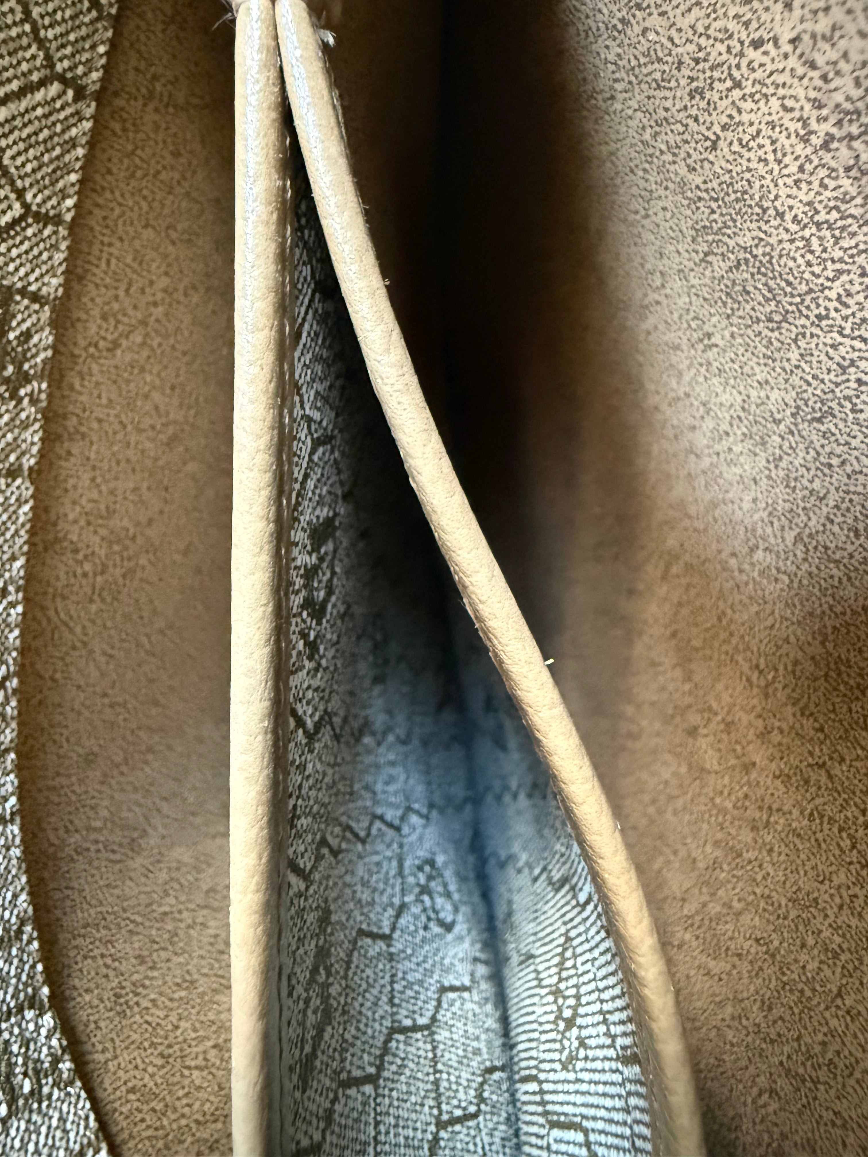 Christian Dior Vintage Leather Nude Crossbody Bag
