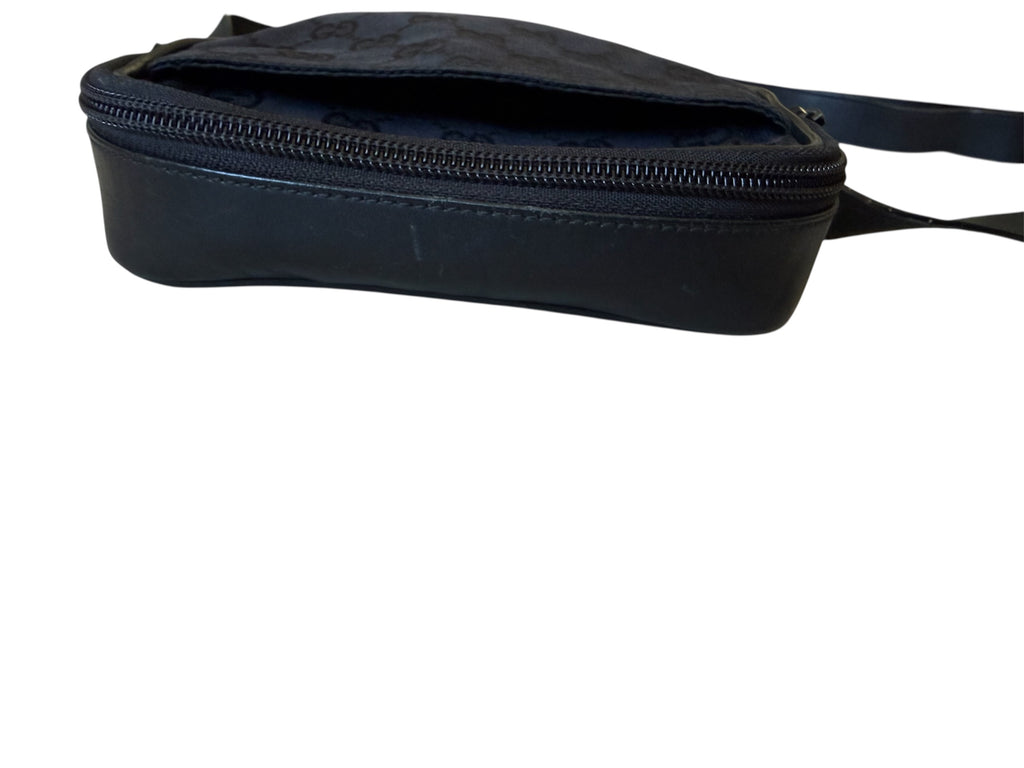 Gucci Canvas Black Messenger Bag