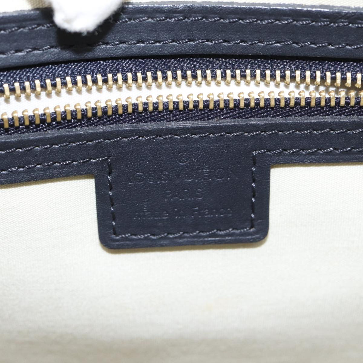 Louis Vuitton Monogram Mini Josephine GM Hand Bag Blue