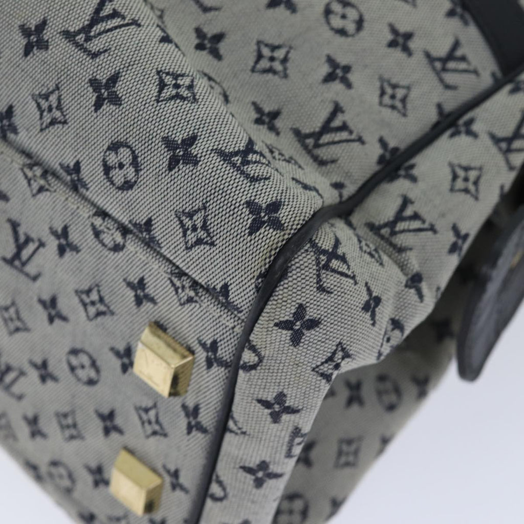 Louis Vuitton Monogram Mini Josephine GM Hand Bag Blue