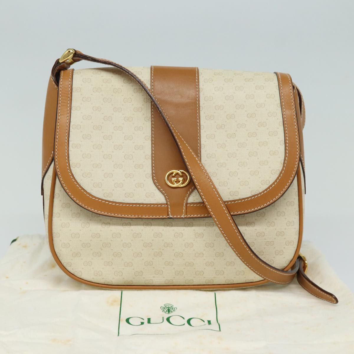 Gucci Micro GG Supreme Crossbody Bag