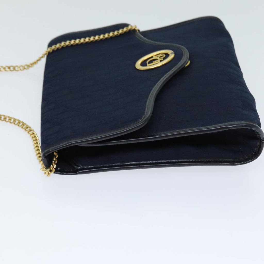 Christian Dior Trotter Canvas Chain Crossbody Bag