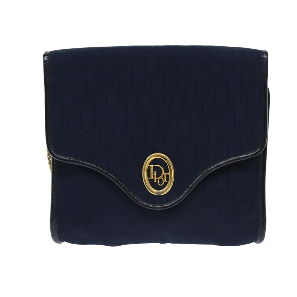 Christian Dior Trotter Canvas Chain Crossbody Bag