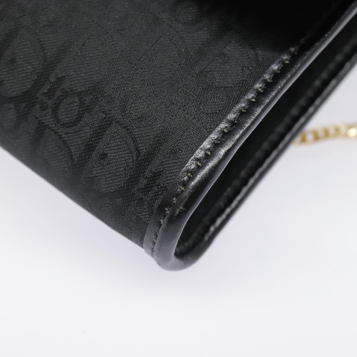 Christian Dior Trotter Canvas Chain Crossbody Bag