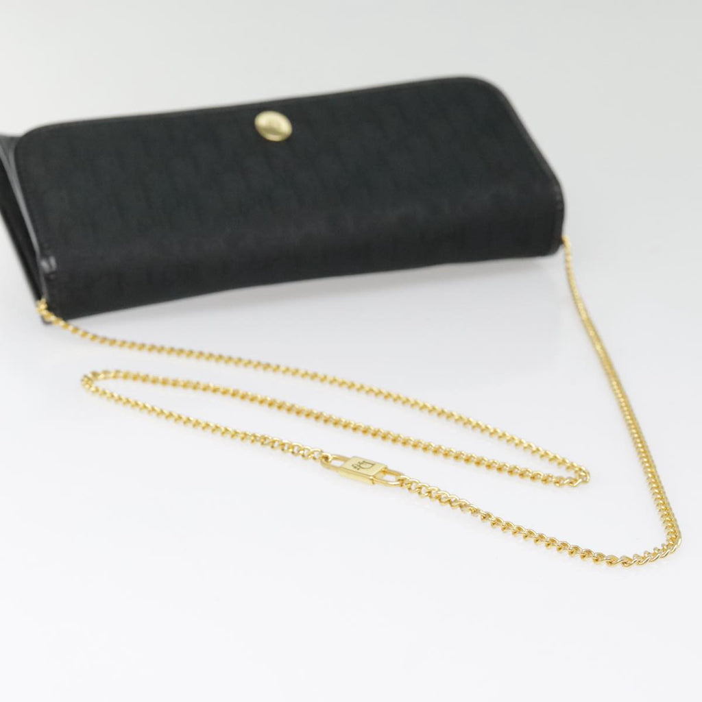 Christian Dior Trotter Canvas Chain Crossbody Bag