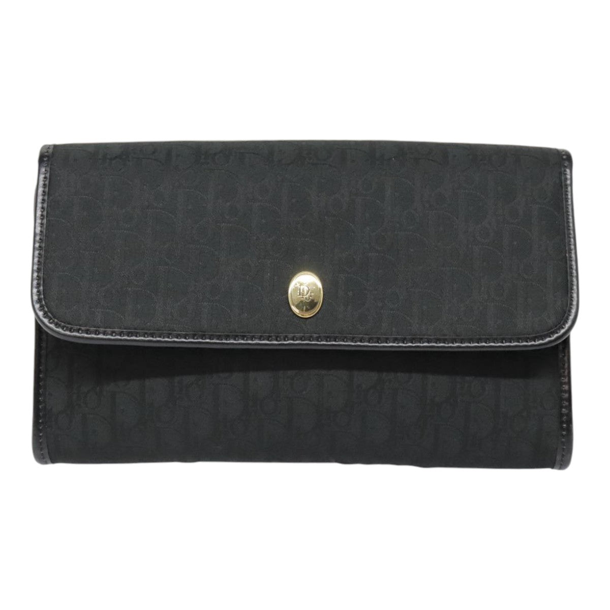 Christian Dior Trotter Canvas Chain Crossbody Bag