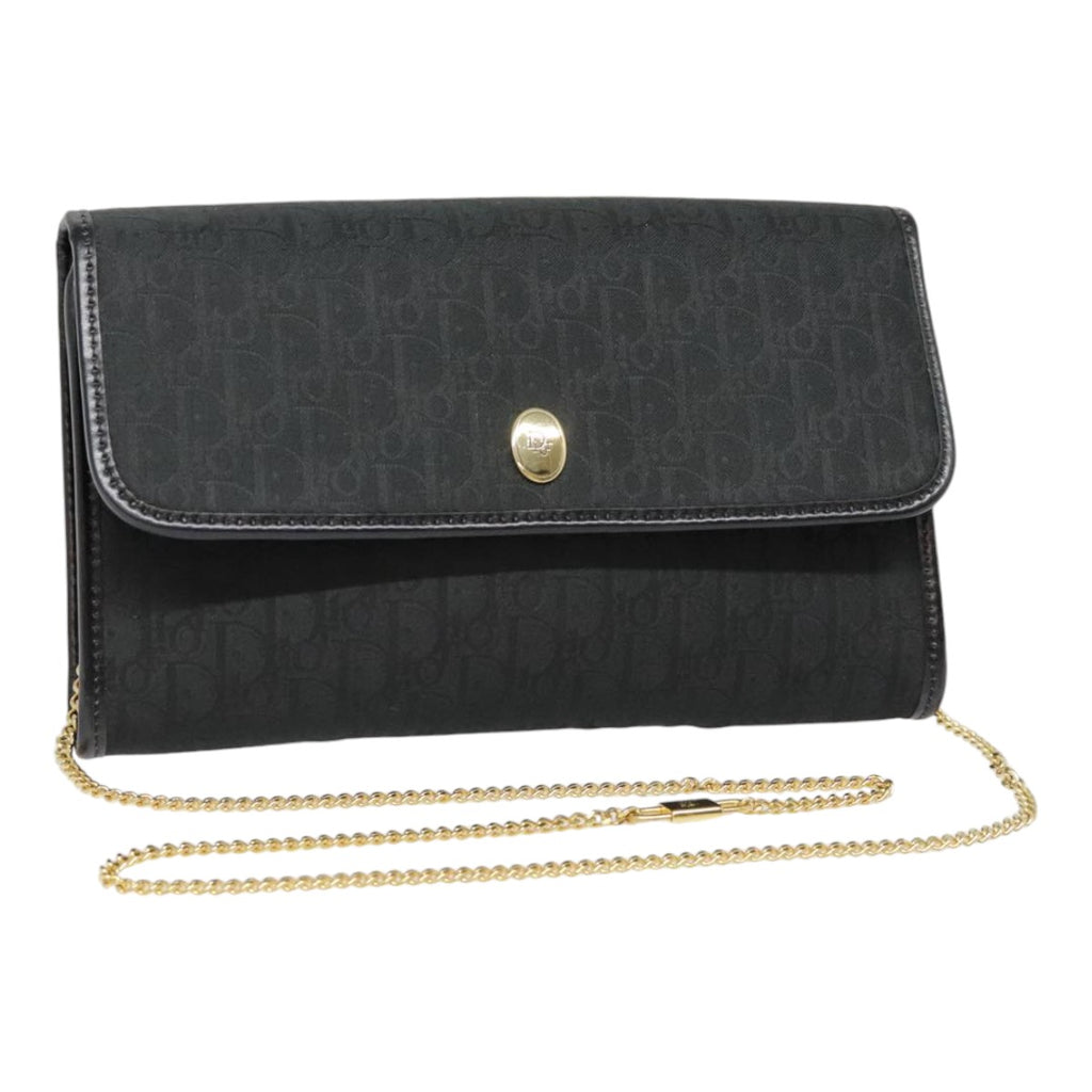 Christian Dior Trotter Canvas Chain Crossbody Bag