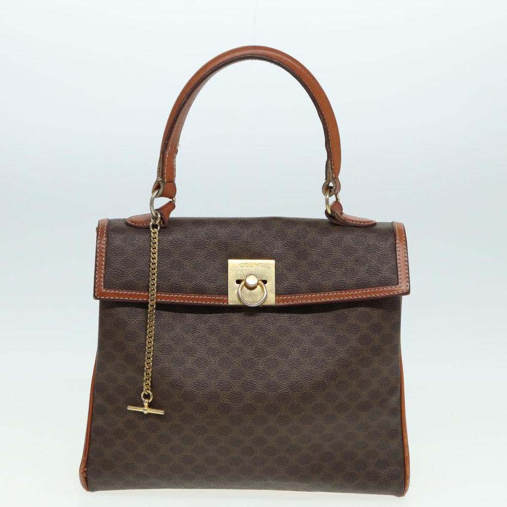 Celine Macadam Canvas Top Handle Bag