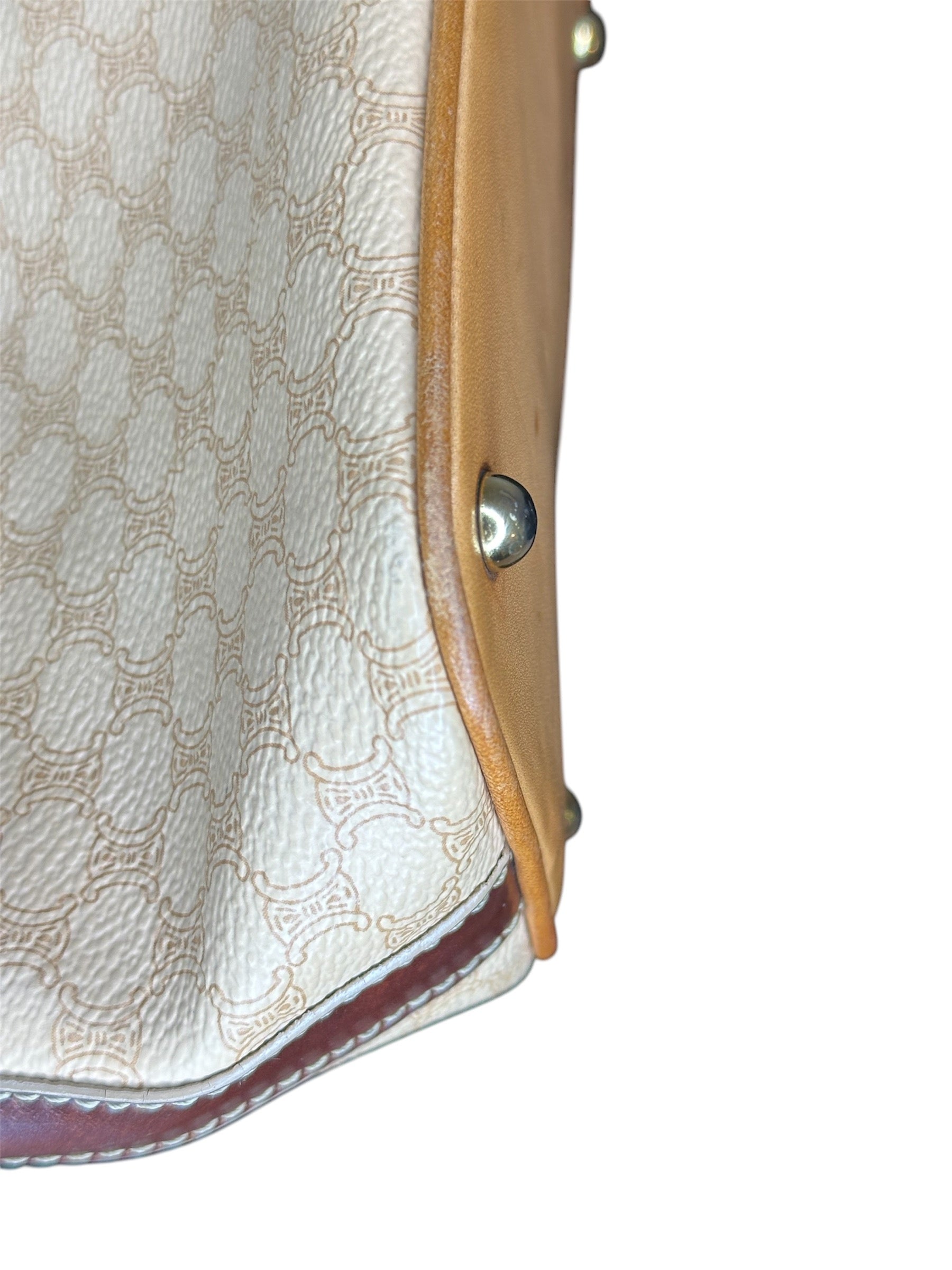 Celine Macadam Canvas Shoulder Bag