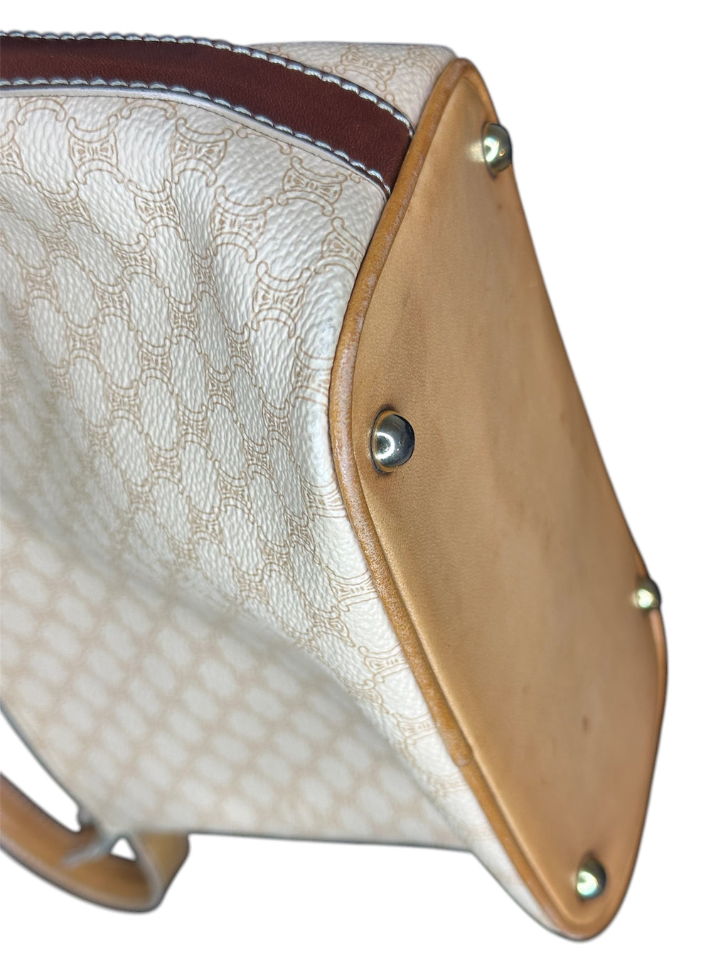 Celine Macadam Canvas Shoulder Bag