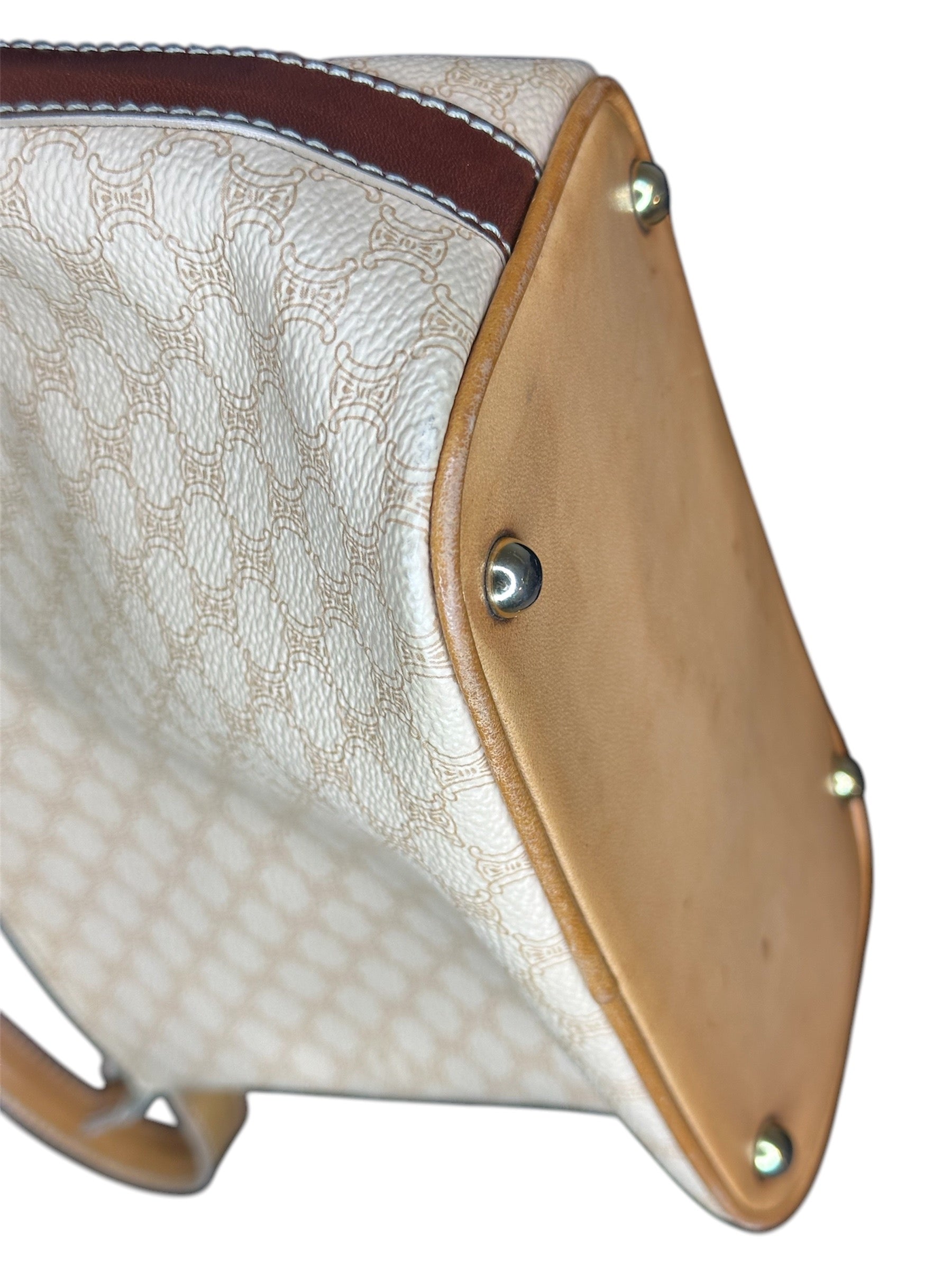 Celine Macadam Canvas Shoulder Bag