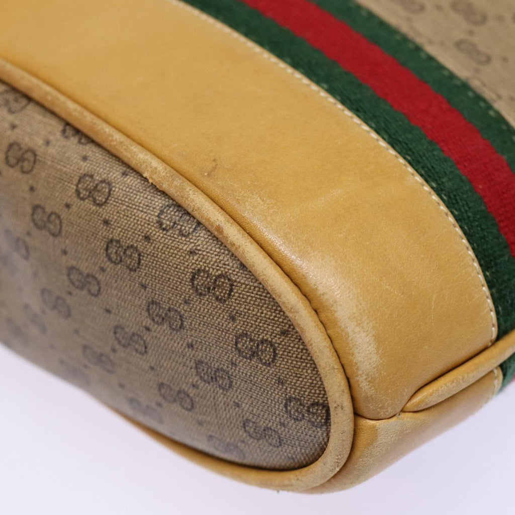 Gucci Micro GG Canvas Web Sherry Line Crossbody