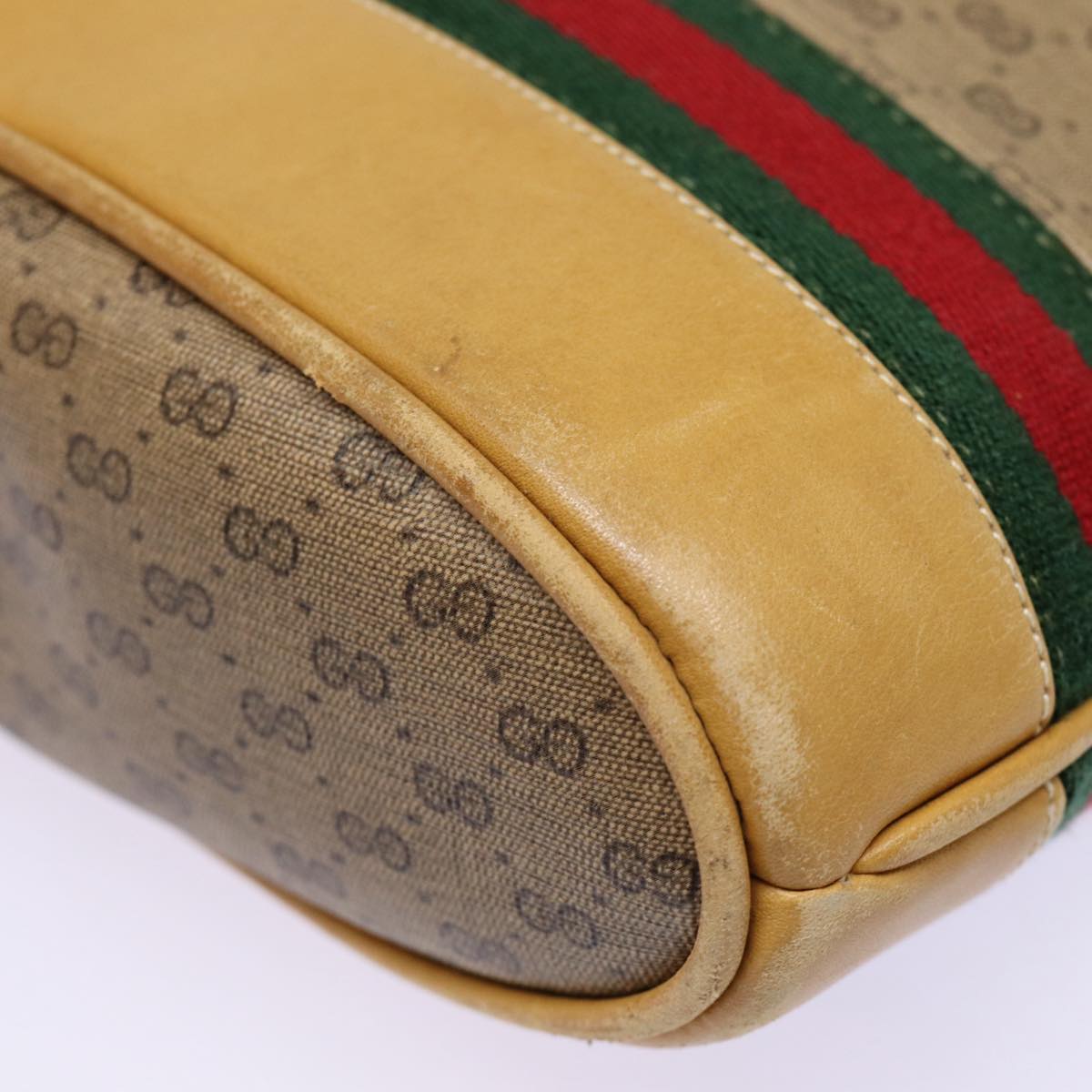 Gucci Micro GG Canvas Web Sherry Line Crossbody