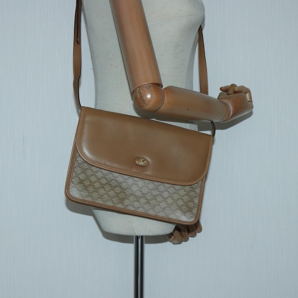 Celine Macadam Canvas Crossbody Bag