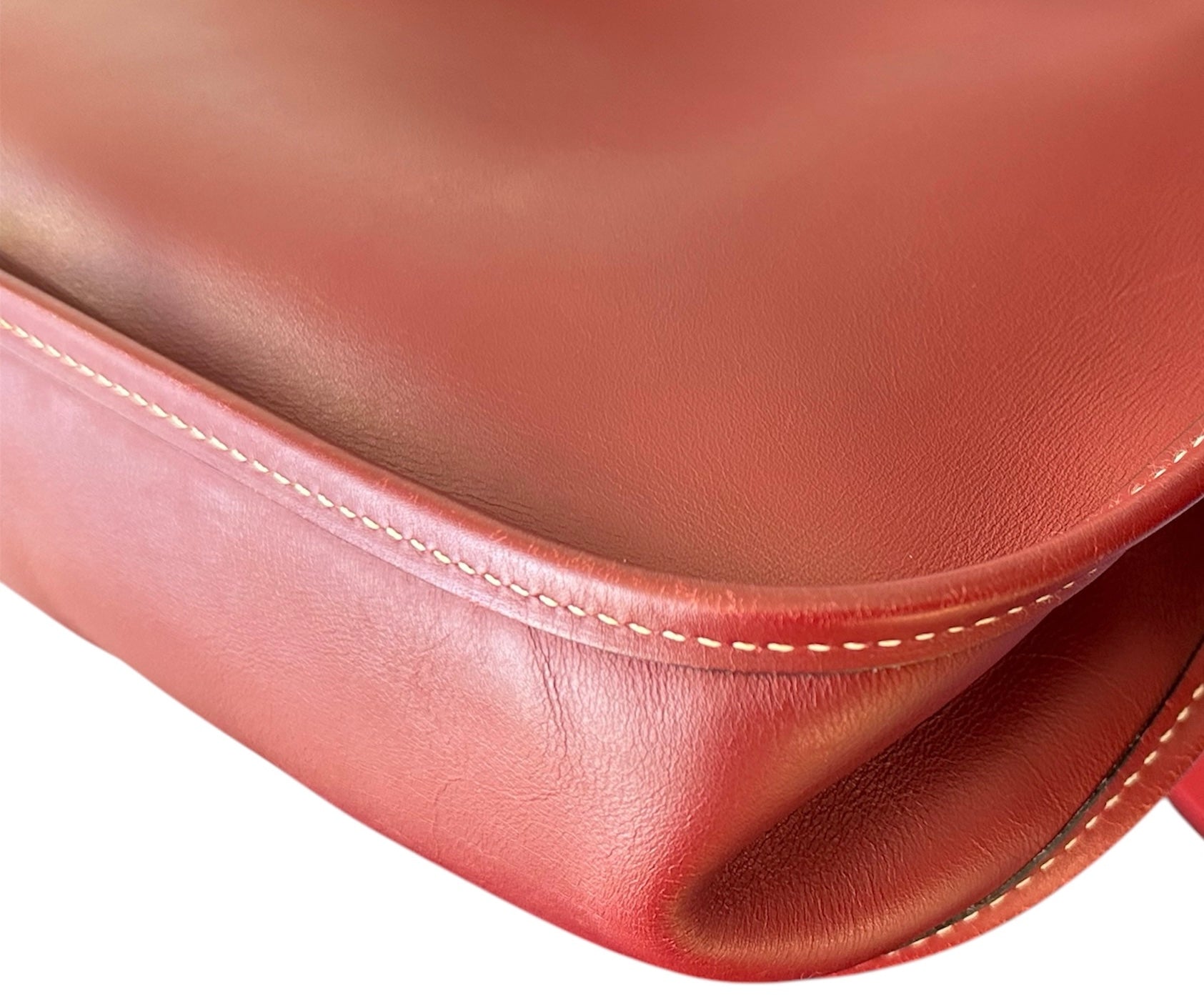 Hermes Evelyn 1 PM Box Calf Leather Bordeaux