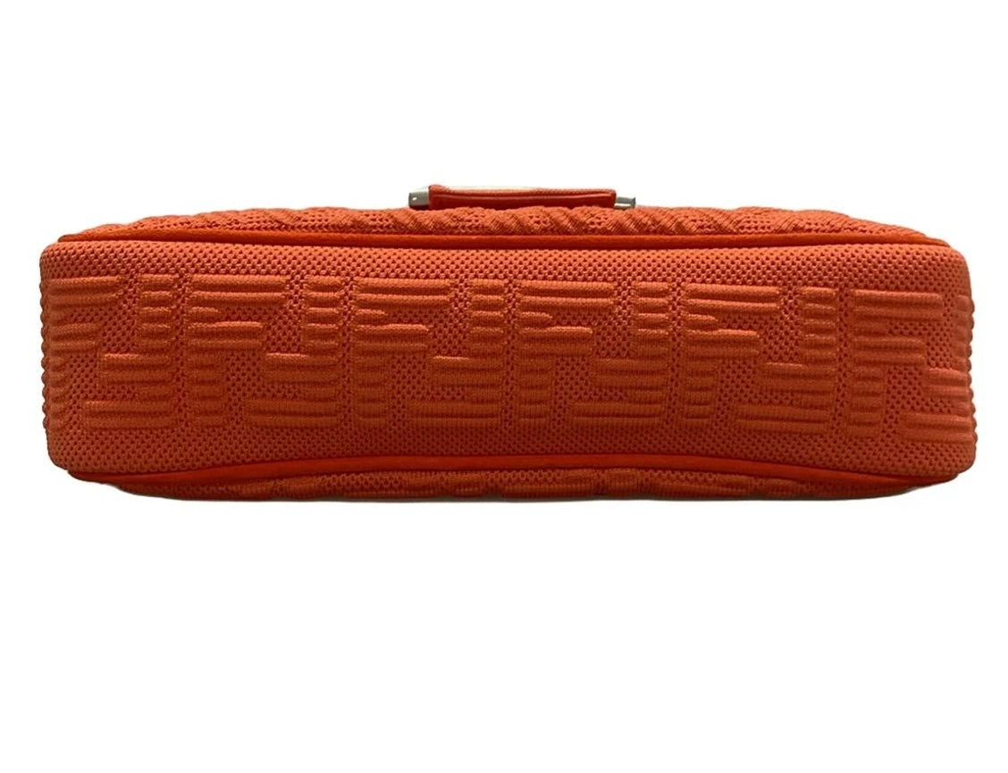 Fendi Baguette Chain Strap Orange