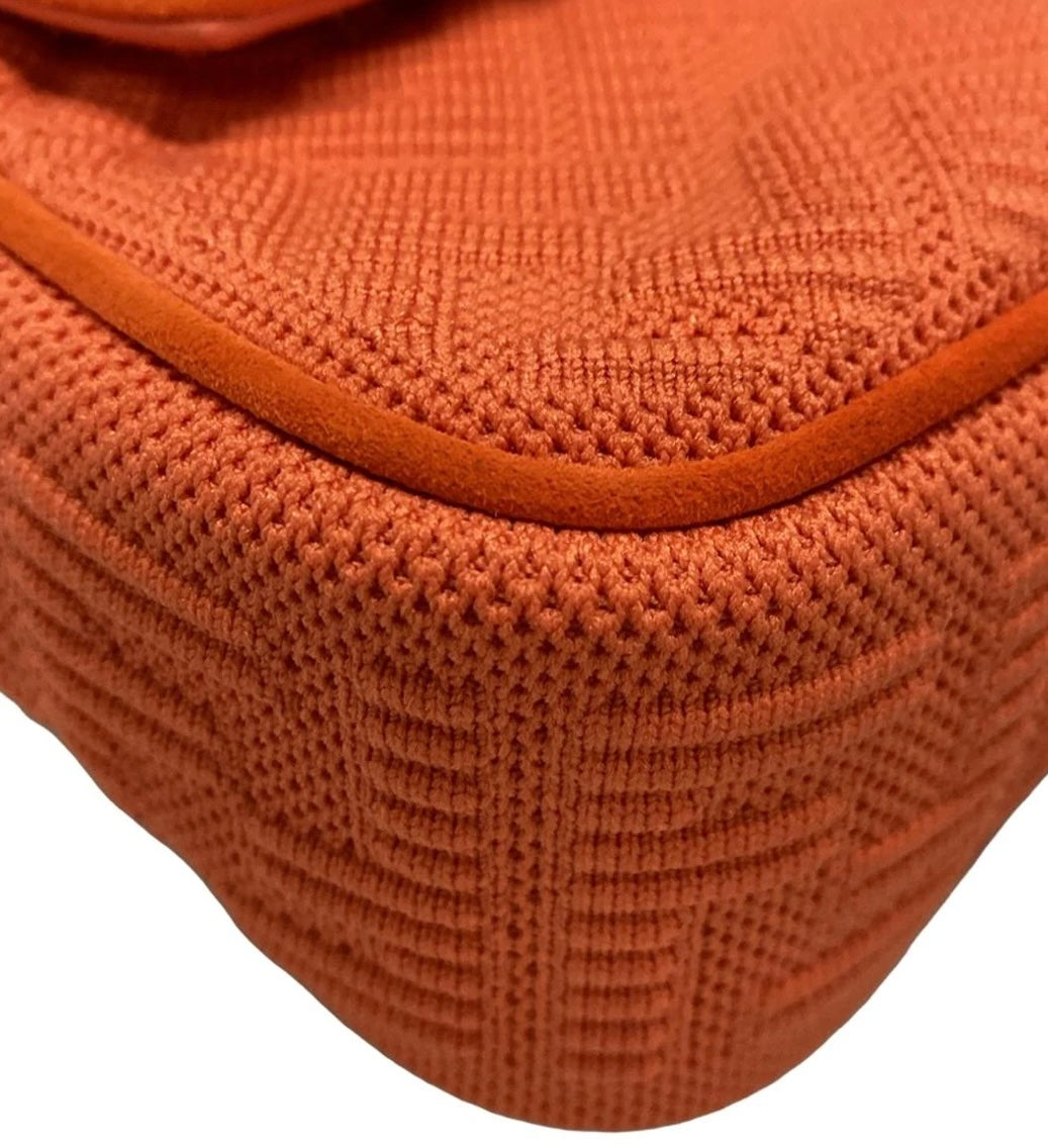 Fendi Baguette Chain Strap Orange