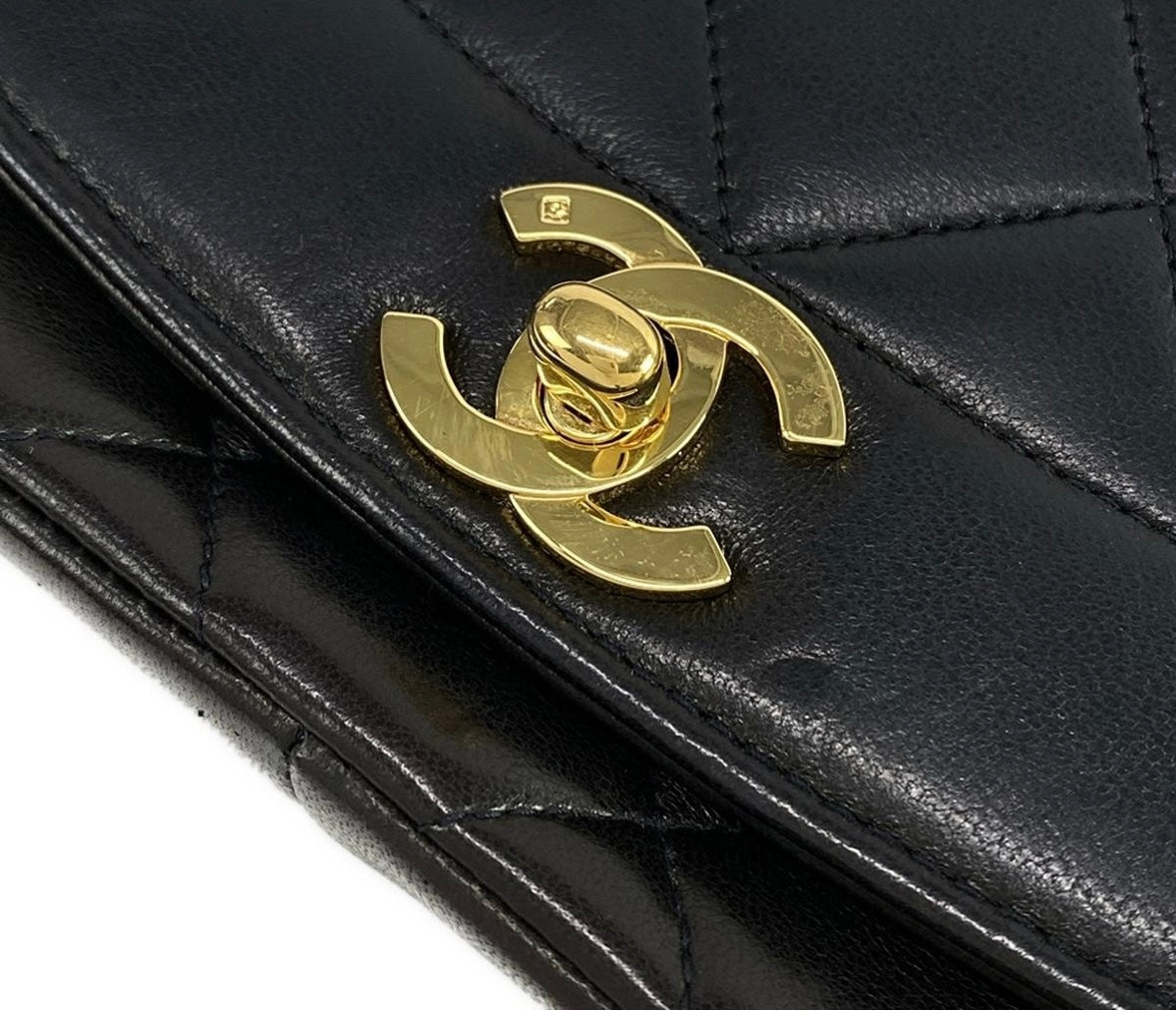 Chanel Diana Bag Vintage Lambskin Leather