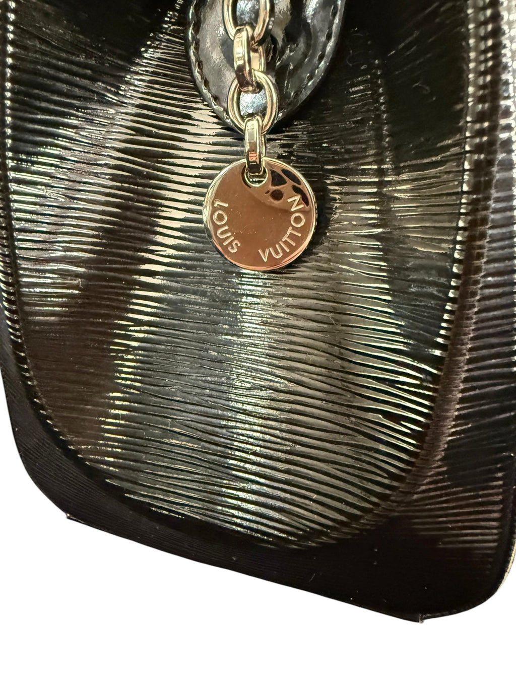 Louis Vuitton Black Epi Leather Brea MM Hand Bag