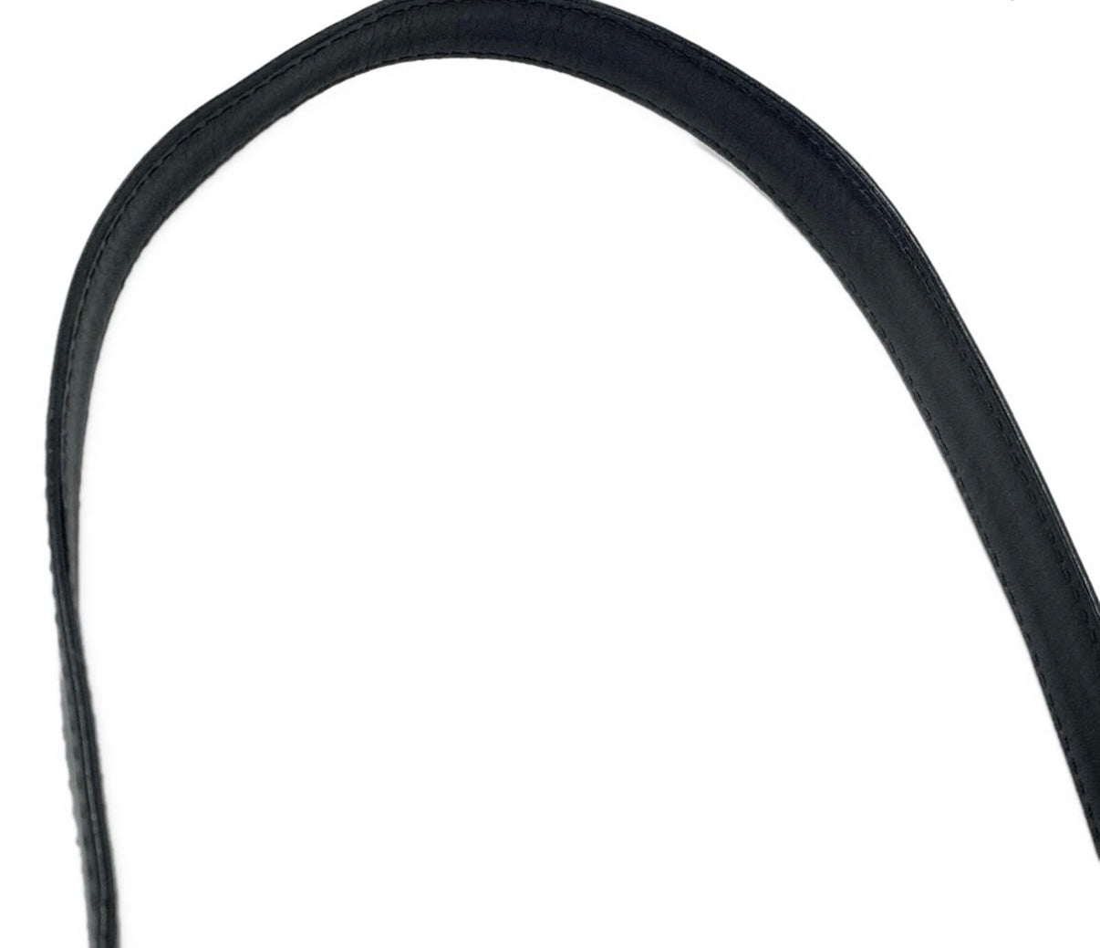 Loewe Black Leather Messenger Bag