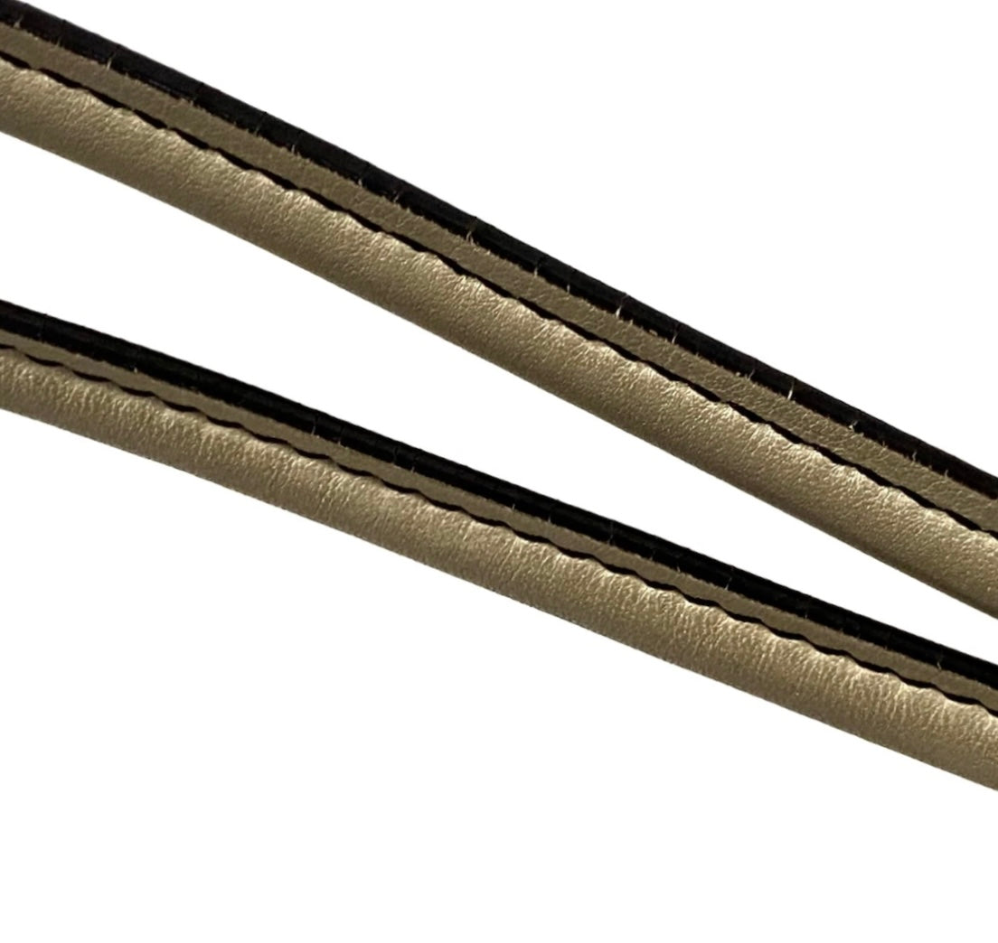 Loewe White Leather Double Sided Shoulder Bag