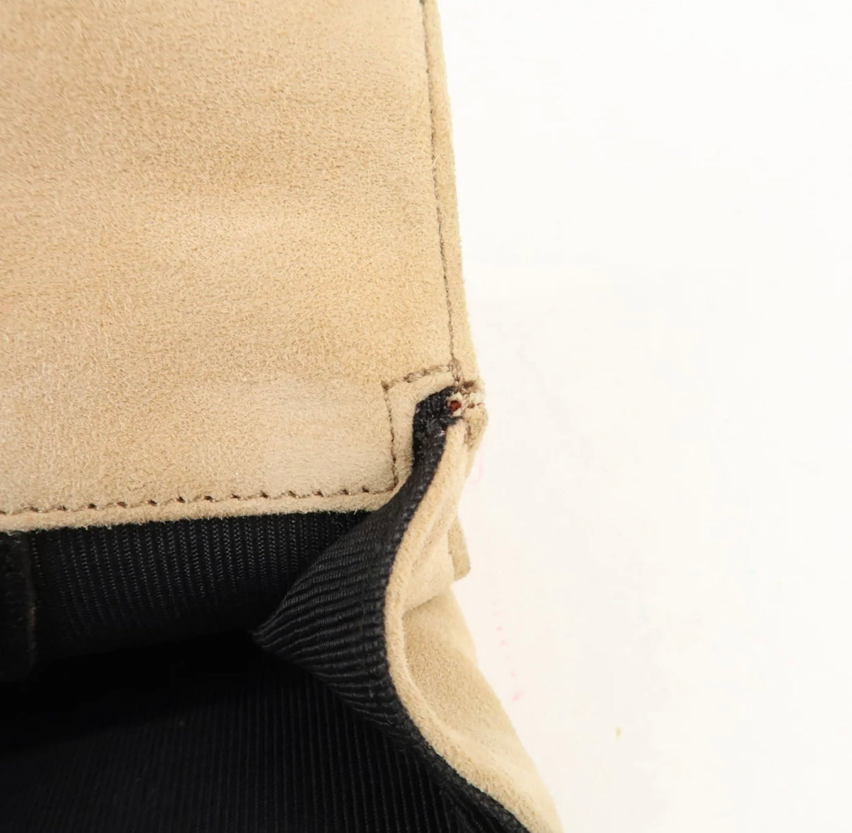 Chanel COCO Mark Suede Mini Bag Beige/Pink/Brown