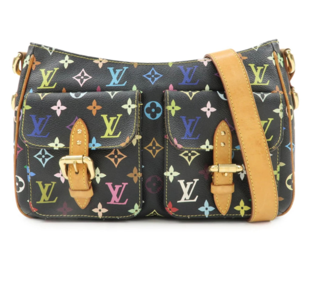 Louis Vuitton Monogram Multicolour Lodge GM Bag Vintage Takashi Murakami Collection
