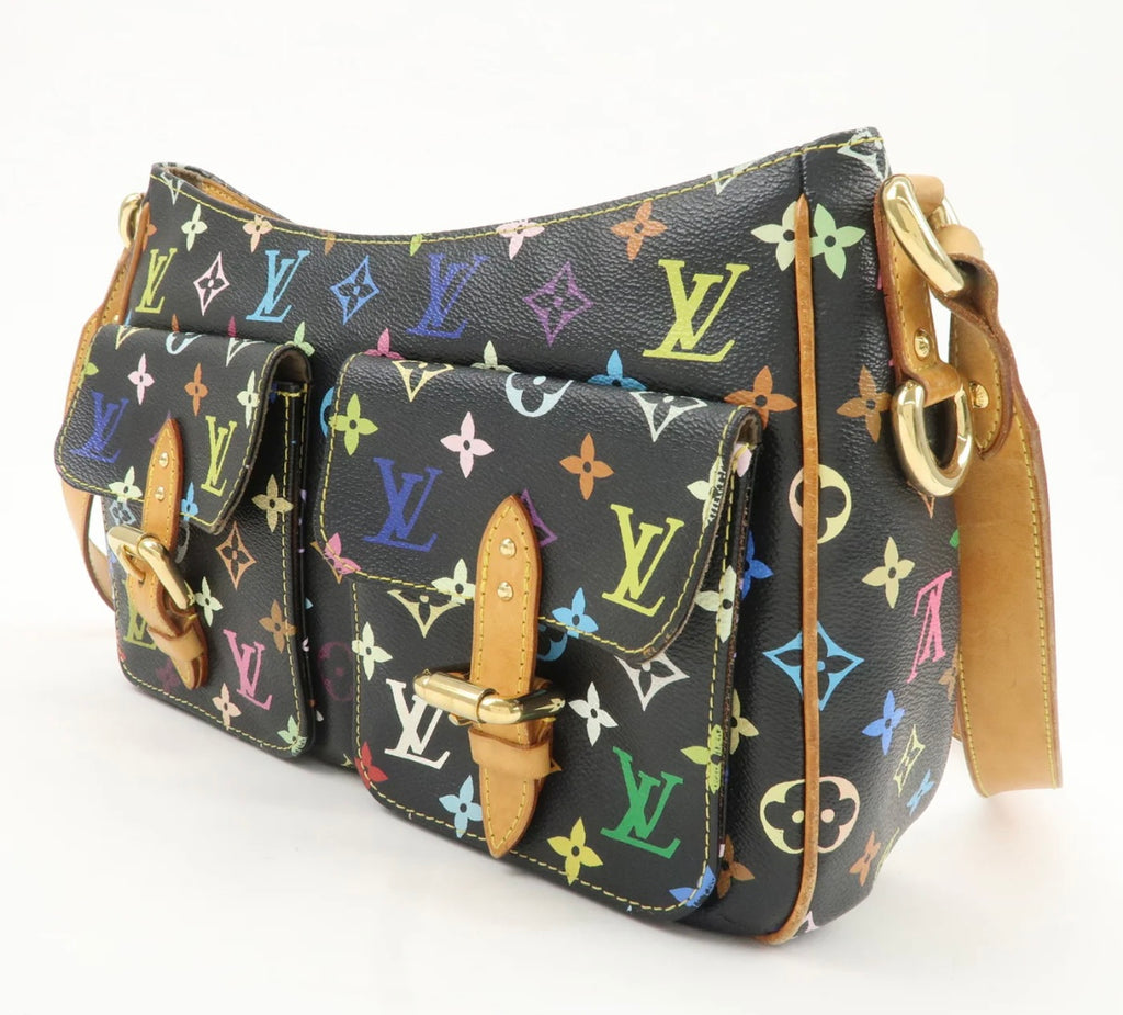 Louis Vuitton Monogram Multicolour Lodge GM Bag Vintage Takashi Murakami Collection