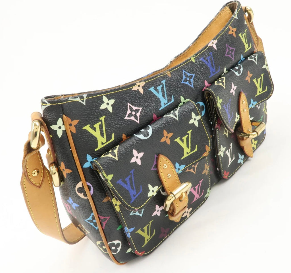 Louis Vuitton Monogram Multicolour Lodge GM Bag Vintage Takashi Murakami Collection