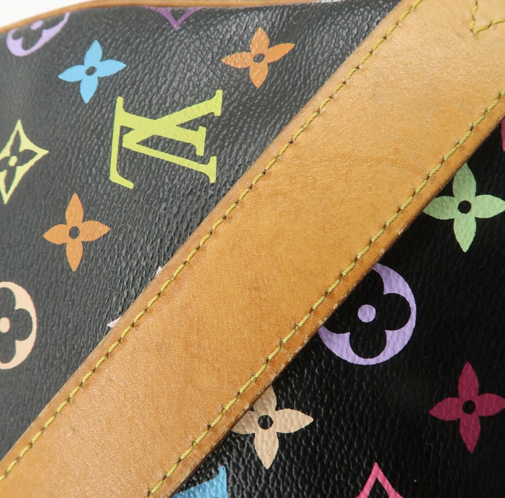 Louis Vuitton Monogram Multicolour Lodge GM Bag Vintage Takashi Murakami Collection