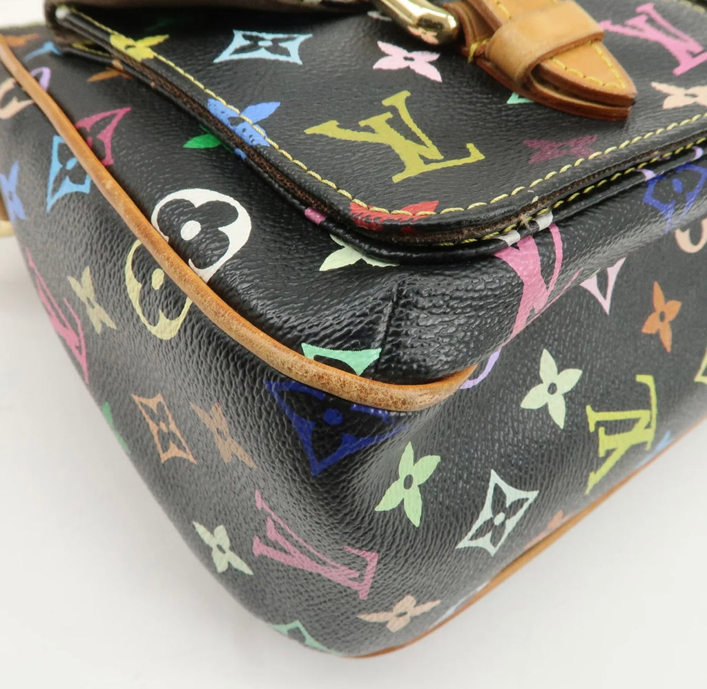 Louis Vuitton Monogram Multicolour Lodge GM Bag Vintage Takashi Murakami Collection