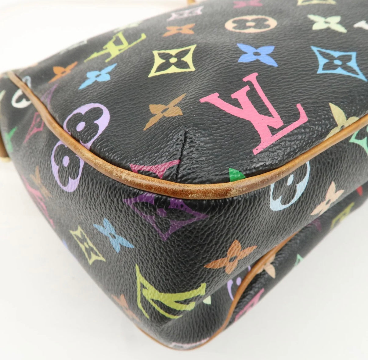 Louis Vuitton Monogram Multicolour Lodge GM Bag Vintage Takashi Murakami Collection