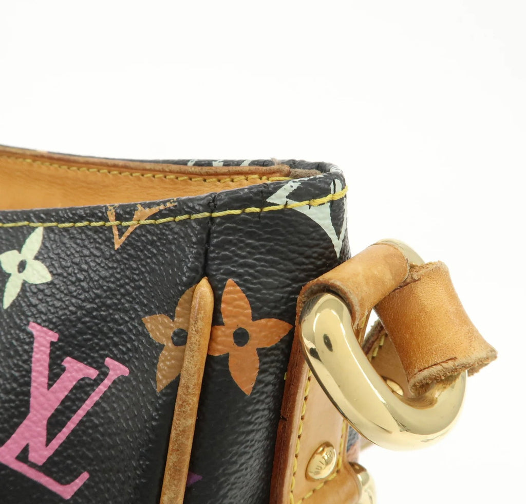 Louis Vuitton Monogram Multicolour Lodge GM Bag Vintage Takashi Murakami Collection
