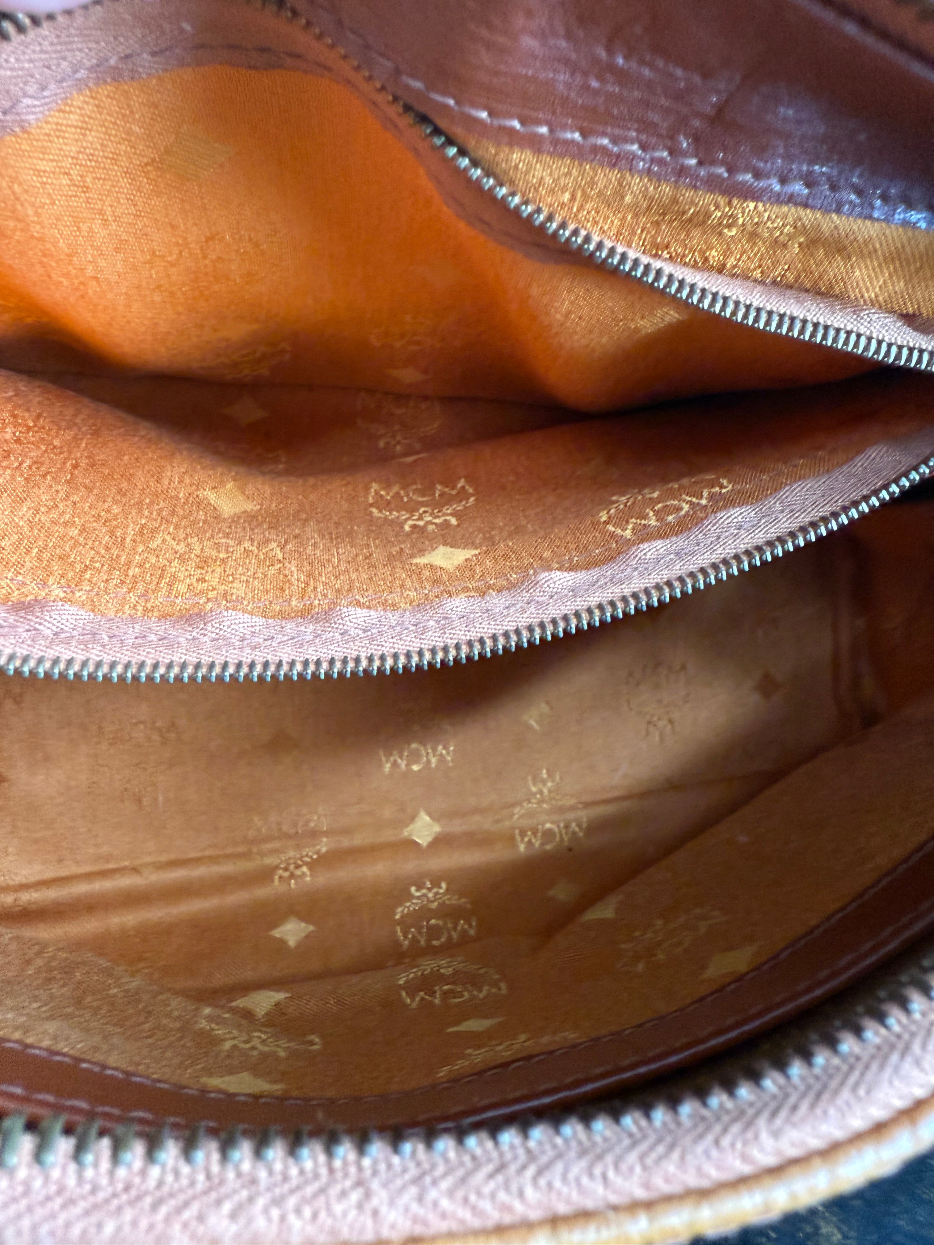 MCM Boston Bag With Strap