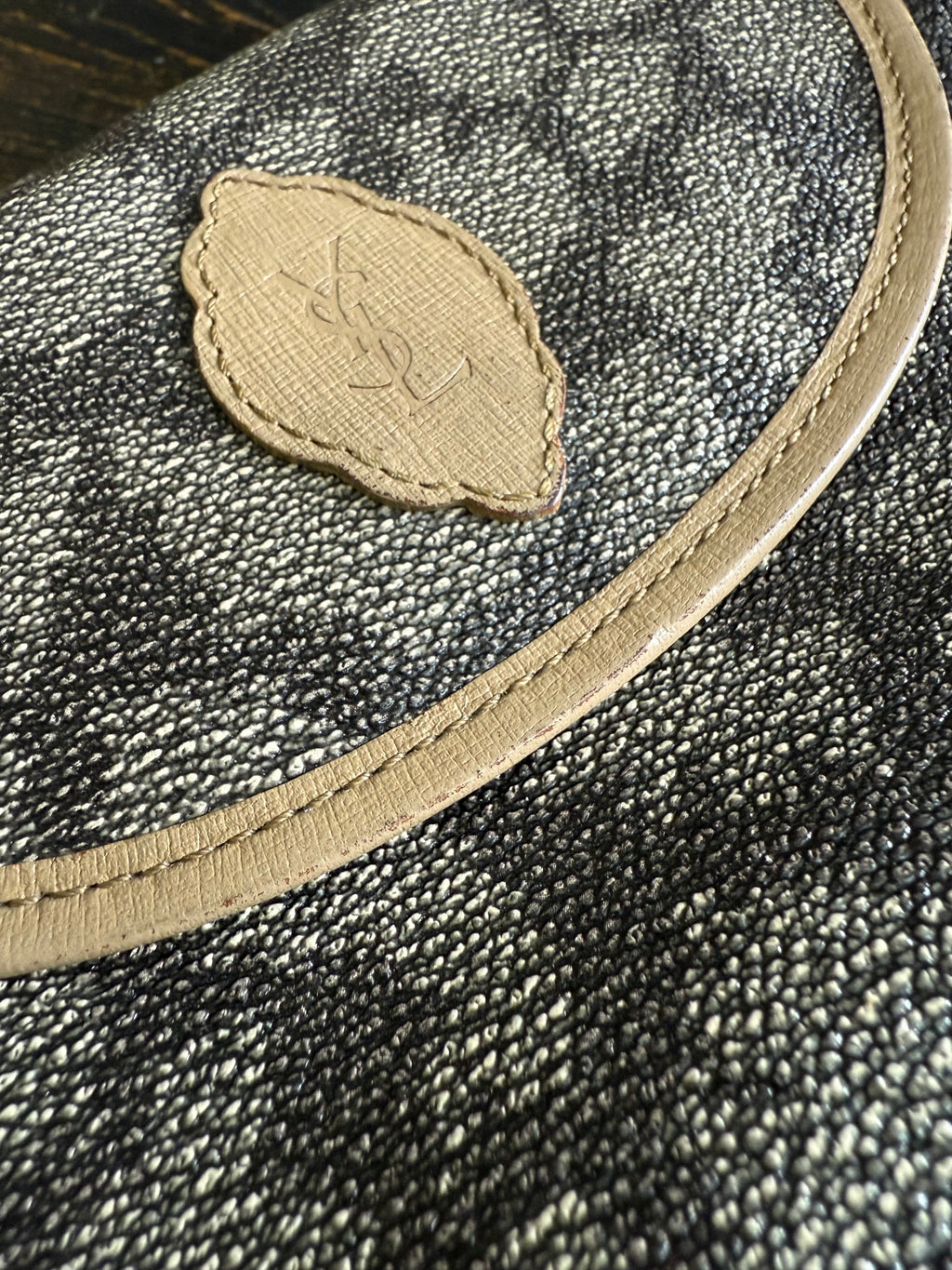 Yves Saint Laurent PVC Crossbody Bag