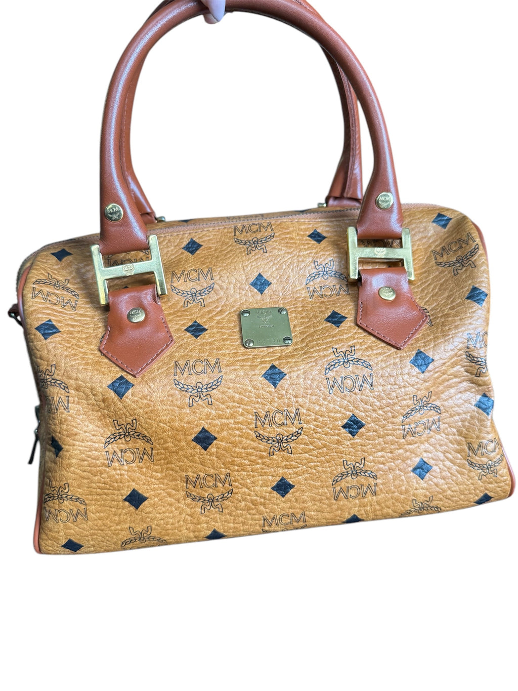 MCM Boston Bag With Strap