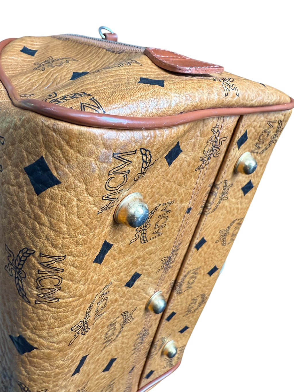 MCM Boston Bag With Strap