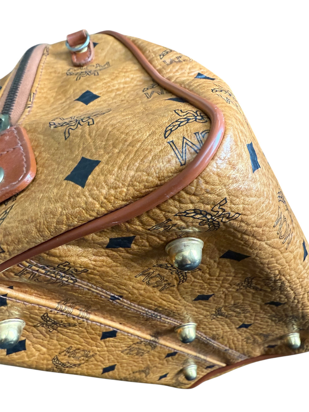 MCM Boston Bag With Strap