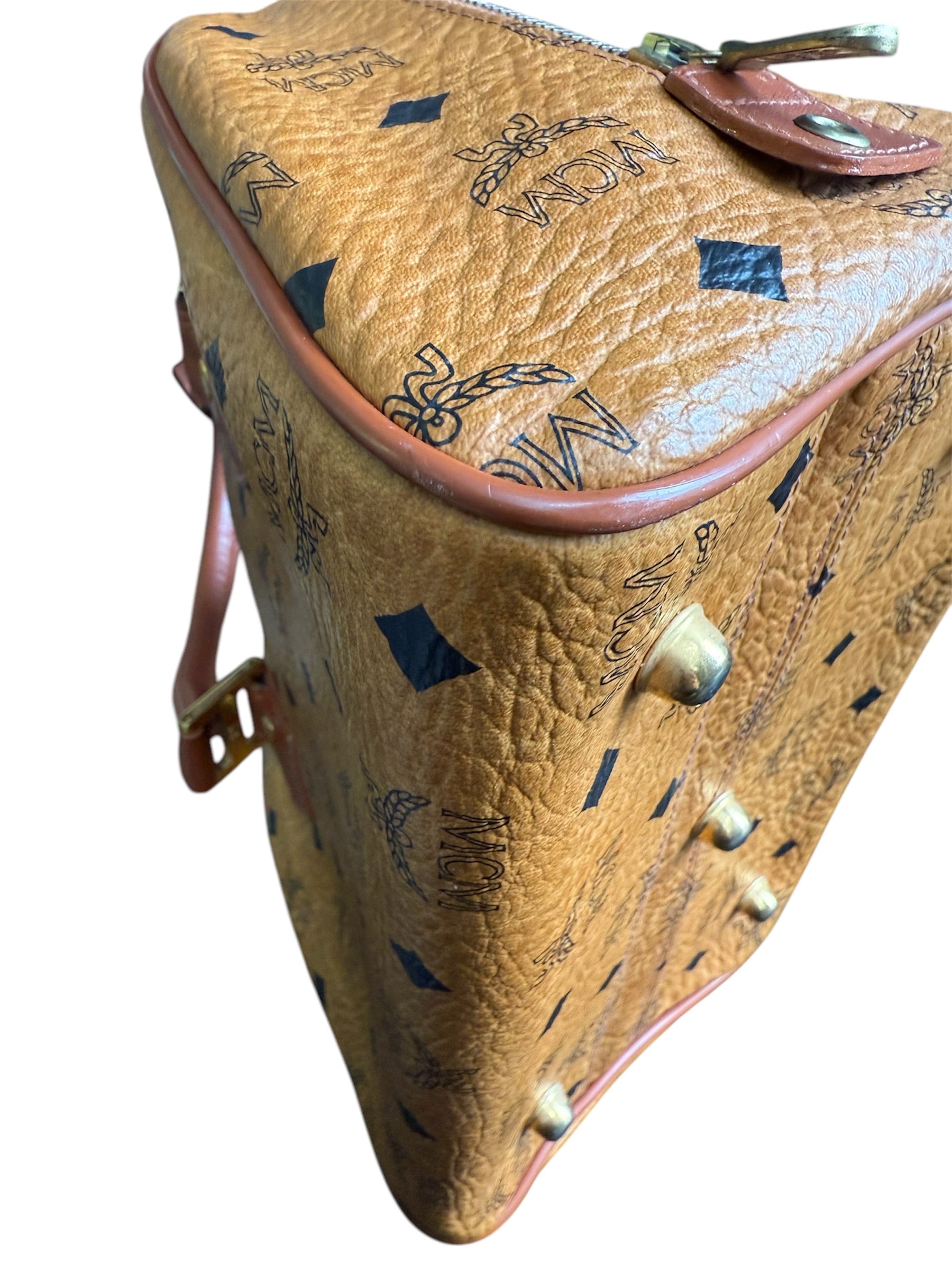 MCM Boston Bag With Strap