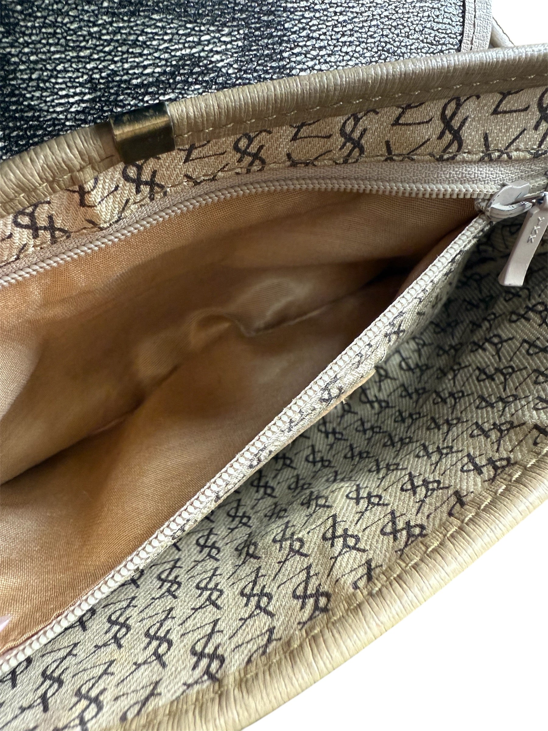 Yves Saint Laurent PVC Crossbody Bag